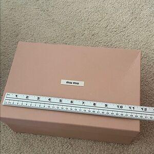 Miu Miu Blush Pink Storage Box